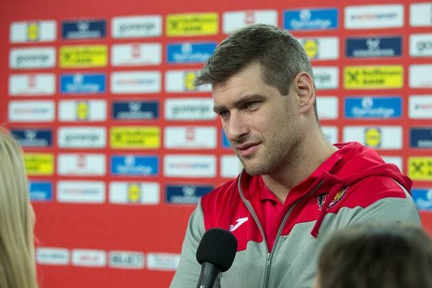 AGUINAGALDE Julen (Espagne - Spain) HANDBALL : Conference de Presse Equipe d Espagne - Zagreb - 25 01 2018 TheophileLaurent Panoramic 