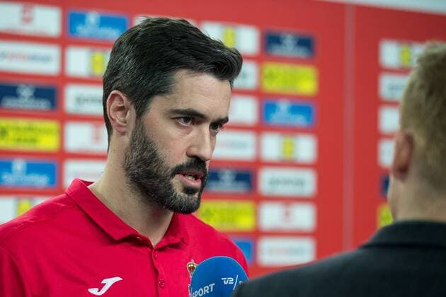 ENTRERRIOS Raul (Espagne - Spain) HANDBALL : Conference de Presse Equipe d Espagne - Zagreb - 25 01 2018 TheophileLaurent Panoramic 