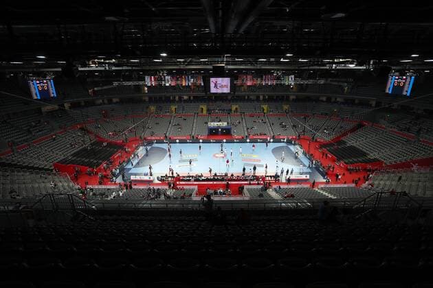 European Handball Championship, Croatia - Czech Republic 26.01.2018., Arena Zagreb, Zagreb, Croatia - 2018 European Men s Handball Championship, match for the 5th place, Croatia - Czech Republic. Empty stands.  IgorxKralj PIXSELL