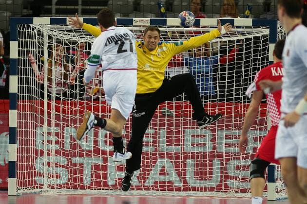 European Handball Championship, Croatia - Czech Republic 26.01.2018., Arena Zagreb, Zagreb, Croatia - 2018 European Men s Handball Championship, match for the 5th place, Croatia - Czech Republic. Ondrej Zdrahala, Ivan Stevanovic  IgorxKralj PIXSELL