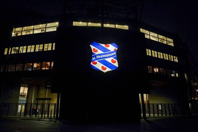HEERENVEEN - Voetbal, sc Heerenveen - Sparta Rotterdam, Eredivisie, Abe Lenstra Stadion, seizoen 2017-2018, 26-01-2018, Stadionoverzicht Heerenveen - Sparta  x1924962x