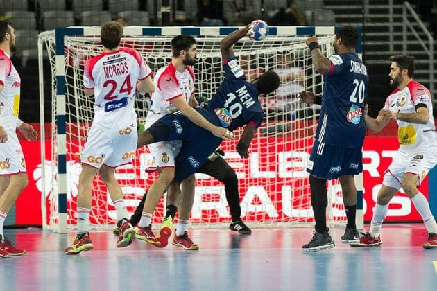 MEM Dika (France) HANDBALL : EHF EUROCroatie - Espagne vs France - 26 01 2018 THEOPHILELaurent Panoramic 