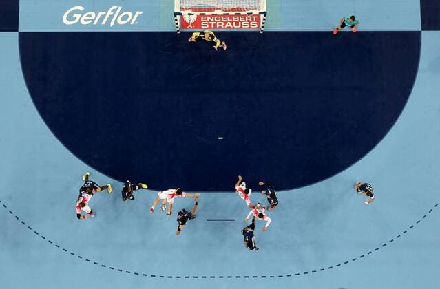 Bilder des Tages - SPORT European Handball Championship, semifinal, France - Spain 26.01.2018., Arena Zagreb, Zagreb, Croatia - 2018 European Men s Handball Championship, semifinal, France - Spain.  IgorxKralj PIXSELL