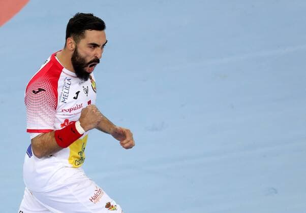 European Handball Championship, semifinal, France - Spain 26.01.2018., Arena Zagreb, Zagreb, Croatia - 2018 European Men s Handball Championship, semifinal, France - Spain. Valero Rivera  IgorxKralj PIXSELL