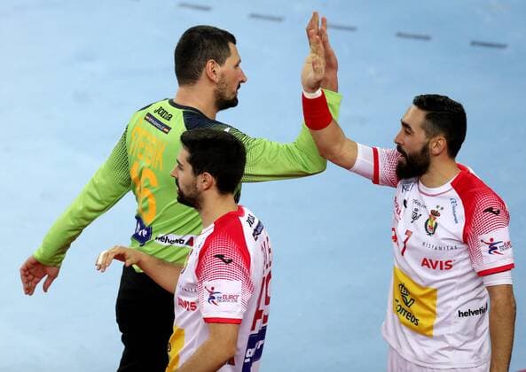 European Handball Championship, semifinal, France - Spain 26.01.2018., Arena Zagreb, Zagreb, Croatia - 2018 European Men s Handball Championship, semifinal, France - Spain. STERBIK Arpad, Valero Rivera  IgorxKralj PIXSELL