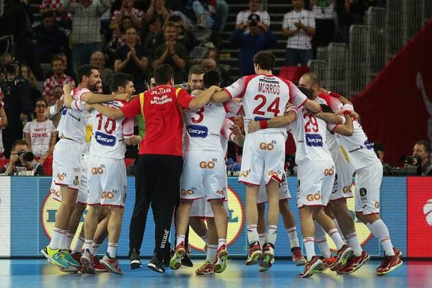 Bilder des Tages - SPORT European Handball Championship, semifinal, France - Spain 26.01.2018., Arena Zagreb, Zagreb, Croatia - 2018 European Men s Handball Championship, semifinal, France - Spain.  DaliborxUrukalovic PIXSELL