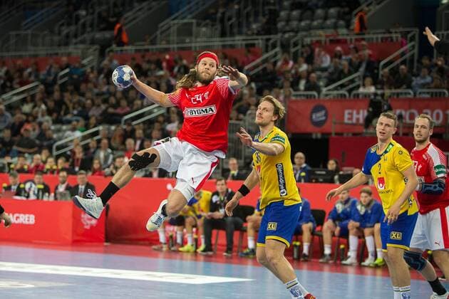 HANSEN Mikkel (Danemark - Denmark) HANDBALL : EHF EUROCroatie - Suede vs danemark - 26 01 2018 THEOPHILELaurent Panoramic 