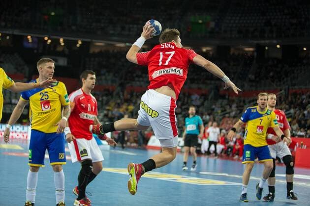 SVAN Lasse J. (Danemark - Denmark) HANDBALL : EHF EUROCroatie - Suede vs danemark - 26 01 2018 THEOPHILELaurent Panoramic 