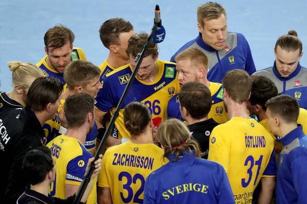 European Handball Championship, semifinal, Denmark - Sweden 26.01.2018., Arena Zagreb, Zagreb, Croatia - 2018 European Men s Handball Championship, semifinal, Denmark - Sweden.  IgorxKralj PIXSELL