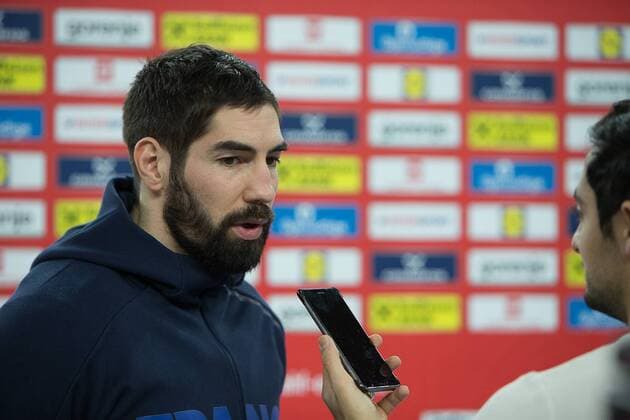 KARABATIC Nikola (France) HANDBALL : EHF EURO Conference de Presse : France - Espagne - Danemark - Suede - 27 01 2018 THEOPHILELaurent Panoramic 