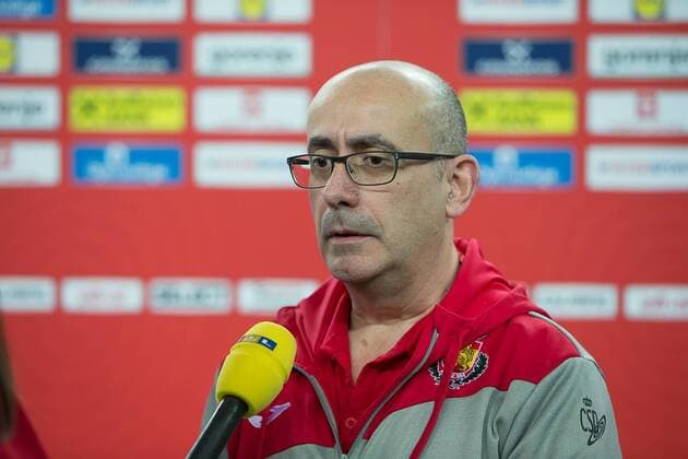 RIBERA Jordi (Espagne - Spain) HANDBALL : EHF EURO Conference de Presse : France - Espagne - Danemark - Suede - 27 01 2018 THEOPHILELaurent Panoramic 