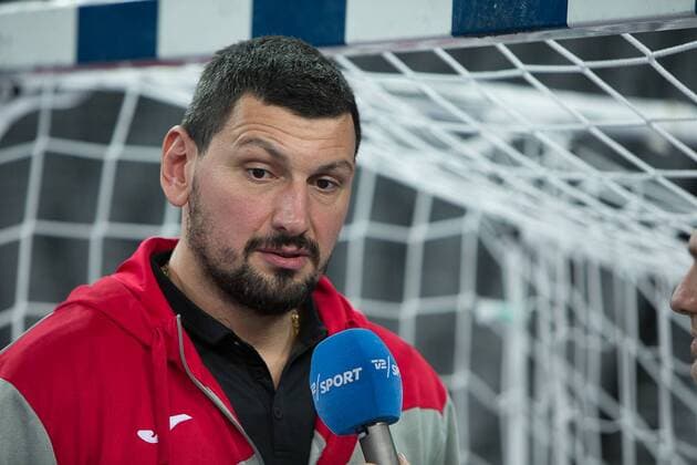 STERBIK Arpad (Espagne - Spain) HANDBALL : EHF EURO Conference de Presse : France - Espagne - Danemark - Suede - 27 01 2018 THEOPHILELaurent Panoramic 