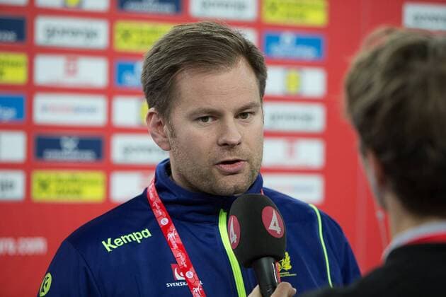 ANDRESSON Kristjan (Sweden - Suede) HANDBALL : EHF EURO Conference de Presse : France - Espagne - Danemark - Suede - 27 01 2018 THEOPHILELaurent Panoramic 