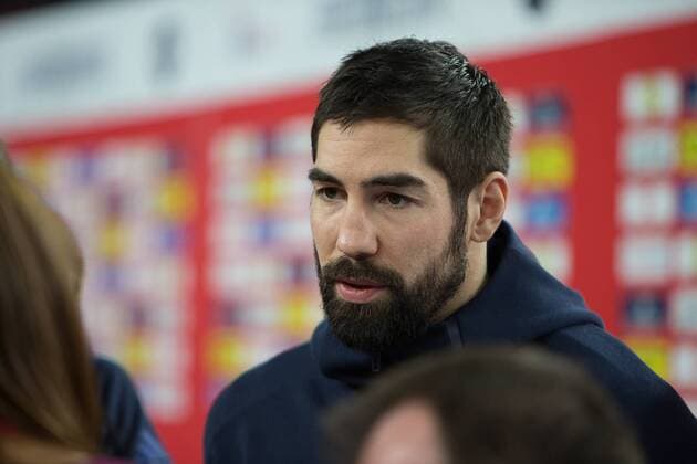 KARABATIC Nikola (France) HANDBALL : EHF EURO Conference de Presse : France - Espagne - Danemark - Suede - 27 01 2018 THEOPHILELaurent Panoramic 