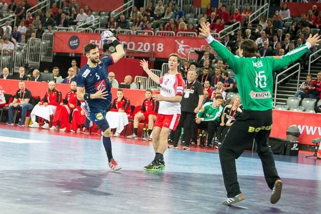 REMILI Nedim (France) HANDBALL : EHF EURO - France vs Danemark - 28 01 2018 THEOPHILELaurent Panoramic 