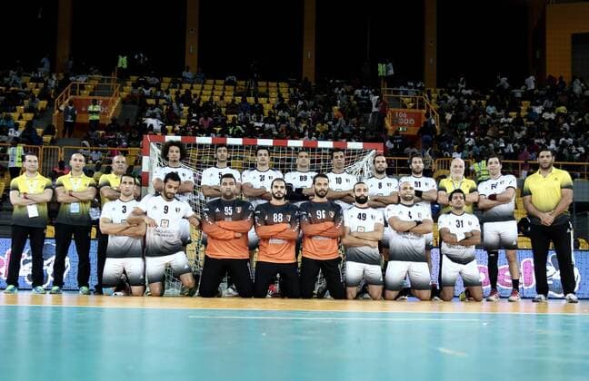The Egyptian national handball team won the handball championship after defeating the 23rd African Handball Championship final at the Libreville Sports Palace on 27 January 2018. Tunisia-Egypt: 26-24 Libreville Gabon Copyright: xOlivierxEbanga Afrikimages imagox