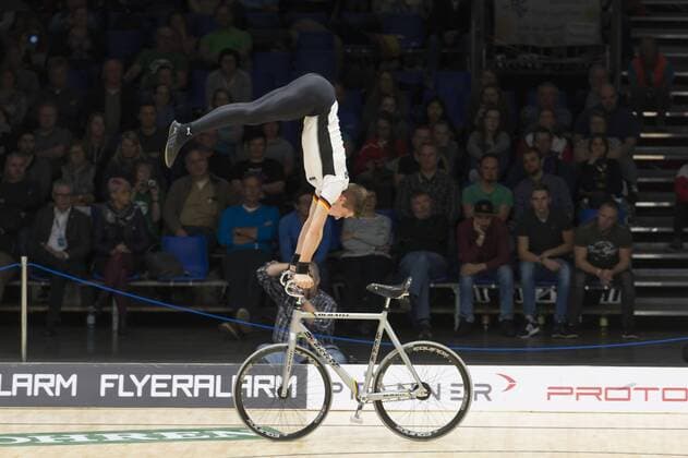 2017 indoor cycling world championship Dornbirn Austria artistic cycling 1er men single men Luke Kohl