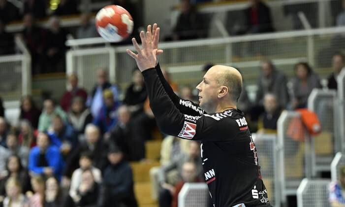 01 02 2018 handball season 2017 2018 test game friendly match HC Erlangen HCE ThSV Eisenach Gorazd Skof 12 HC Erlangen HCE
