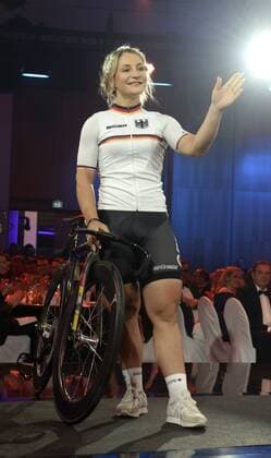 Kristina bird track cyclist ball des sports on 03 02 2018 in Wiesbaden POOL photo Â