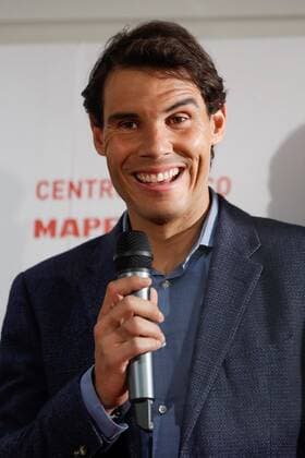 Spanish tennis player Rafa Nadal offers a speech as he attends the inauguration of a new Mapfre Tennis Clinic in Madrid, Spain, 05 February 2018. The new Mapfre Tennis Clinic specializes in treatment of tennis related injuries and recovery of players carried out by specialist. Rafa Nadal attends inauguration of new Mapfre Tennis Clinic in Madrid !ACHTUNG: NUR REDAKTIONELLE NUTZUNG!  Copyright: xEmilioxNaranjox GRAF5312 20180205-636534394537252166