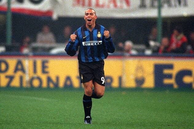 RONALDO CAMPIONATO SERIE A 1998-99 MILAN-INTER 2-2