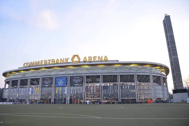 Soccer German Cup quarterfinals Eintracht Frankfurt 1 FSV Mainz 05 07 02 2018 in the Commerzbank Arena in Frankfurt Commerzbank Arena xTTx