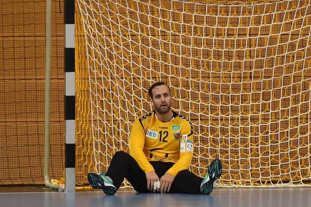 Handball men s EHF Cup season 2017 18 Group B Füchse Berlin Saint-Raphaël var handball TW Silvio Heine cousin Nr 12 Füchse Berlin 07 02 18 Copyright: xMatthiasxKochx
