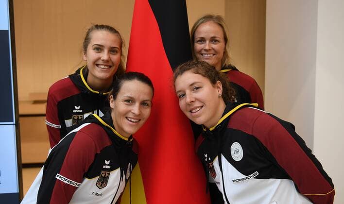 German team Lottner Antonia Tatiana Maria Anna Lena Grönefeld Anna Lena Friedsam