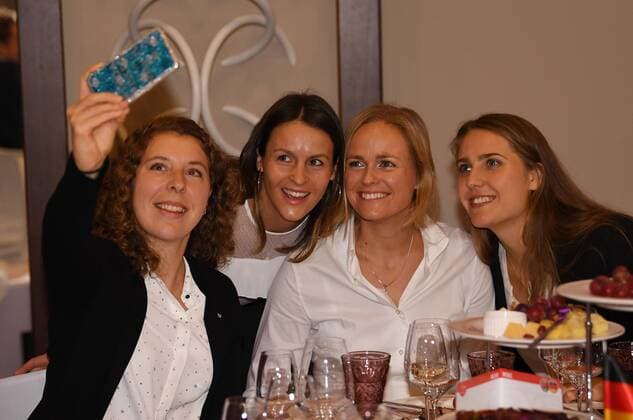 German team Teamcapitain Jens Gerlach Tatjana Maria Antonia Lottner Anna Lena Friedsam Anna Lena Grönefeld
