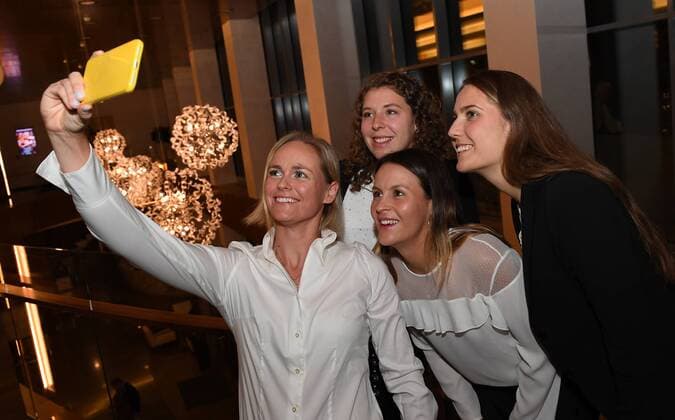 German team Teamcapitain Jens Gerlach Tatjana Maria Antonia Lottner Anna Lena Friedsam Anna Lena Grönefeld