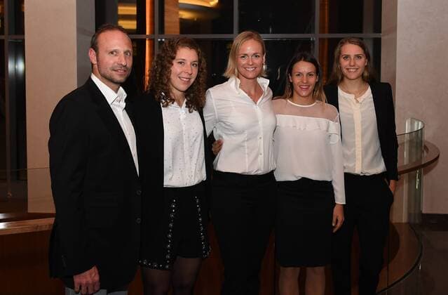 German team Teamcapitain Jens Gerlach Tatjana Maria Antonia Lottner Anna Lena Friedsam Anna Lena Grönefeld