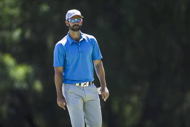10th February 2018, Lake Karrinyup Country Club, Karrinyup, Australia; ISPS HANDA World Super 6 Perth golf, third round; James Nitties (AUS)  ActionPlus11983814
