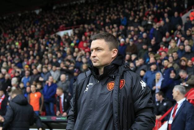 FuÃŸball, Trainerhistorie, Leeds United 10th February 2018, Bramall Lane, Sheffield, England; EFL Championship football, Sheffield United versus Leeds United; Leeds United manager Paul Heckingbottom takes his place in the dug out  ActionPlus11983909