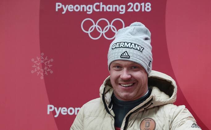 OLYMPICS - 2018 Winter Olympics PYEONGCHANG,SOUTH KOREA.10.FEB.18 - OLYMPICS, LUGE - Olympic Winter games Winterspiele Spiele Summer games PyeongChang 2018, men. Image shows Felix Loch (GER). GEPAxpictures xAndreasxPranter