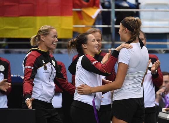 Antonia Lottner Germany wins the 2 singles