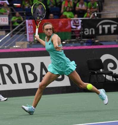 Belarus team Aliaksandra Sasnovich