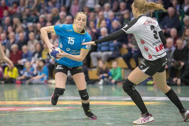 Lynn Kandodo Nr 15 of Buxtehude SV of Buxtehude SV vs Neckarsulm Sports Union Buxtehude Lower Saxony Germany SZ North Copyright: xAgentur54Gradx xThomasxSobczakx