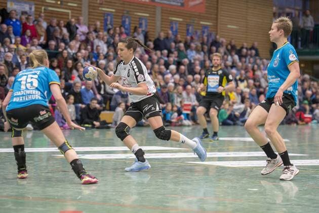 Svenja businessman Nr 8 Neckarsulm Sports Union Buxtehuder SV vs Neckarsulm Sports Union Buxtehude Lower Saxony Germany SZ North Copyright: xAgentur54Gradx xThomasxSobczakx