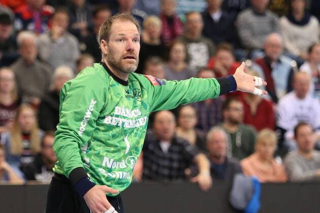 SG Flensburg Handewitt PGE Vive Kielce EHF Champions League Flensburg 11 02 18 Flensburg 11 02 18 sports handball VELUX EHF Champions League season 2017 2018 group stage SG Flensburg Handewitt PGE Vive Kielce Mattias Andersson SG Flensburg Handewitt 01 xmmkx