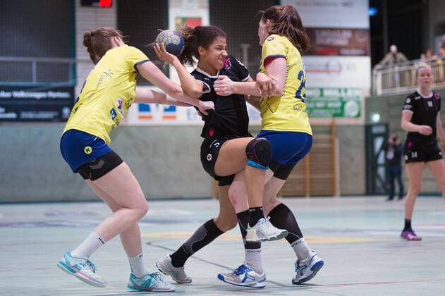 Dalvi Amega 05 TuS Metzingen 2 duel Dynamics continues by TuS Metzingen 2 against SV Allensbach 3 handball Bundesliga season southern ladies season 2017 2018 11 02 2018 Metzingen Copyright: xEIBNER NicolasxWoernx EP_NWN