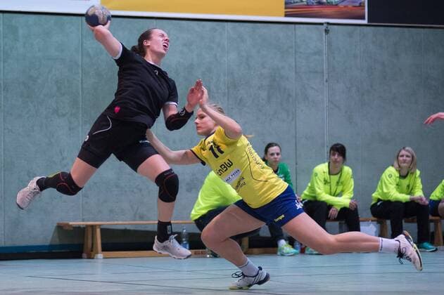 Miriam Welser 09 TUS Metzingen 2 TuS Metzingen 2 against SV Allensbach 3 handball Bundesliga season southern ladies season 2017 2018 11 02 2018 Metzingen Copyright: xEIBNER NicolasxWoernx EP_NWN