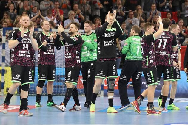 Flensburg 11 02 18 sports handball VELUX EHF Champions League season 2017 2018 group stage SG Flensburg Handewitt PGE Vive Kielce SG to the Flensburg Schleswig-Holstein of Germany Flens game arena Copyright: xAgentur54Gradx xSpeedphotosx