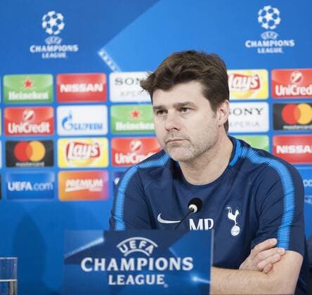 Tottenham Presser Tottenham Hotspur manager Mauricio Pochettino during a press conference PK Pressekonferenz at Juventus Stadium, Turin Content Not Available For UK Newspapers Copyright: xStefanoxGnechx FIL-11356-0007