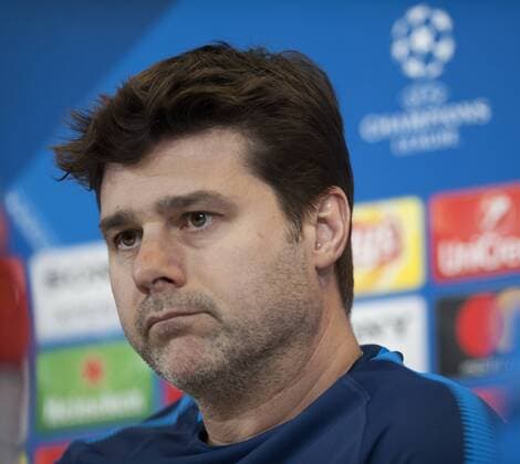 Tottenham Presser Tottenham Hotspur manager Mauricio Pochettino during a press conference PK Pressekonferenz at Juventus Stadium, Turin Content Not Available For UK Newspapers Copyright: xStefanoxGnechx FIL-11356-0009