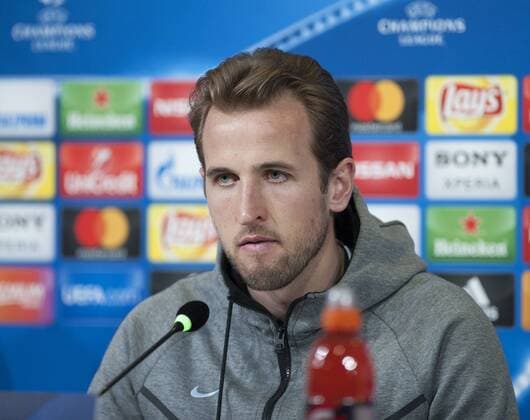 Tottenham Presser Harry Kane of Tottenham Hotspur during a press conference PK Pressekonferenz at Juventus Stadium, Turin Content Not Available For UK Newspapers Copyright: xStefanoxGnechx FIL-11356-0013