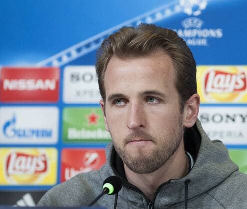 Tottenham Presser Harry Kane of Tottenham Hotspur during a press conference PK Pressekonferenz at Juventus Stadium, Turin Content Not Available For UK Newspapers Copyright: xStefanoxGnechx FIL-11356-0014