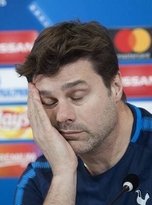 Tottenham Presser Tottenham Hotspur manager Mauricio Pochettino during a press conference PK Pressekonferenz at Juventus Stadium, Turin Content Not Available For UK Newspapers Copyright: xStefanoxGnechx FIL-11356-0015