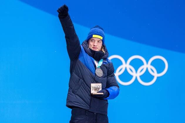 180213 Sebastian Samuelsson of Sweden silver at the medal ceremony for the Men s Biathlon 12 5 km Pursuit during day four of the 2018 Winter Olympics on February 13 2018 in Pyeongchang Photo Jon Olav Nesvold BILDBYRAN code JE 160160  Copyright: JONxOLAVxNESVOLD BB180213JE081