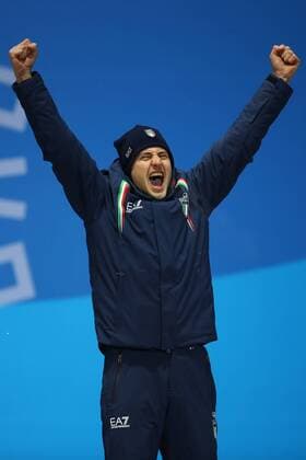 IPP20180213 Olympic Winter games Winterspiele Spiele Summer games Pyeongchang 2018 - Olympische Winterspiele Pyeongchang 2018: Biathlon Sprint Men s 10km, Dominik Windisch bronzo (Hinweis: Verwendung nur in Deutschland - only Germany) *** IPP20180213 Olympic Winter Games PyeongChang 2018 Olympic Winter Games PyeongChang 2018 biathlon Sprint men s 10km Dominik Windisch Brooklyn note only use only in Germany Germany 