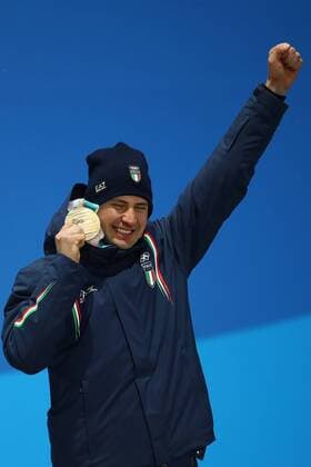 IPP20180213 Olympic Winter games Winterspiele Spiele Summer games Pyeongchang 2018 - Olympische Winterspiele Pyeongchang 2018: Biathlon Sprint Men s 10km, Dominik Windisch bronzo (Hinweis: Verwendung nur in Deutschland - only Germany) *** IPP20180213 Olympic Winter Games PyeongChang 2018 Olympic Winter Games PyeongChang 2018 biathlon Sprint men s 10km Dominik Windisch Brooklyn note only use only in Germany Germany 